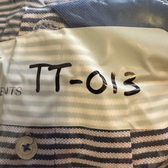 Southern Tide Fort Frederick Stripe Polo Navy and White Size XXL - Picture 11 of 11